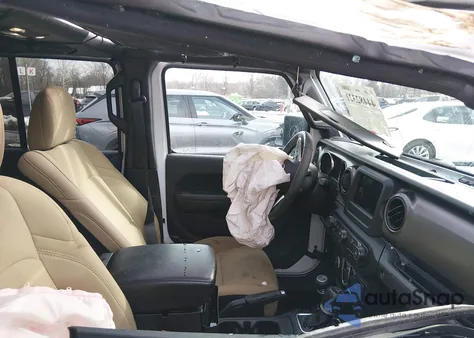 2020 Jeep Gladiator Sport S 4X4 z USA, uszkodzony, nr VIN 1C6HJTAG2LL109499